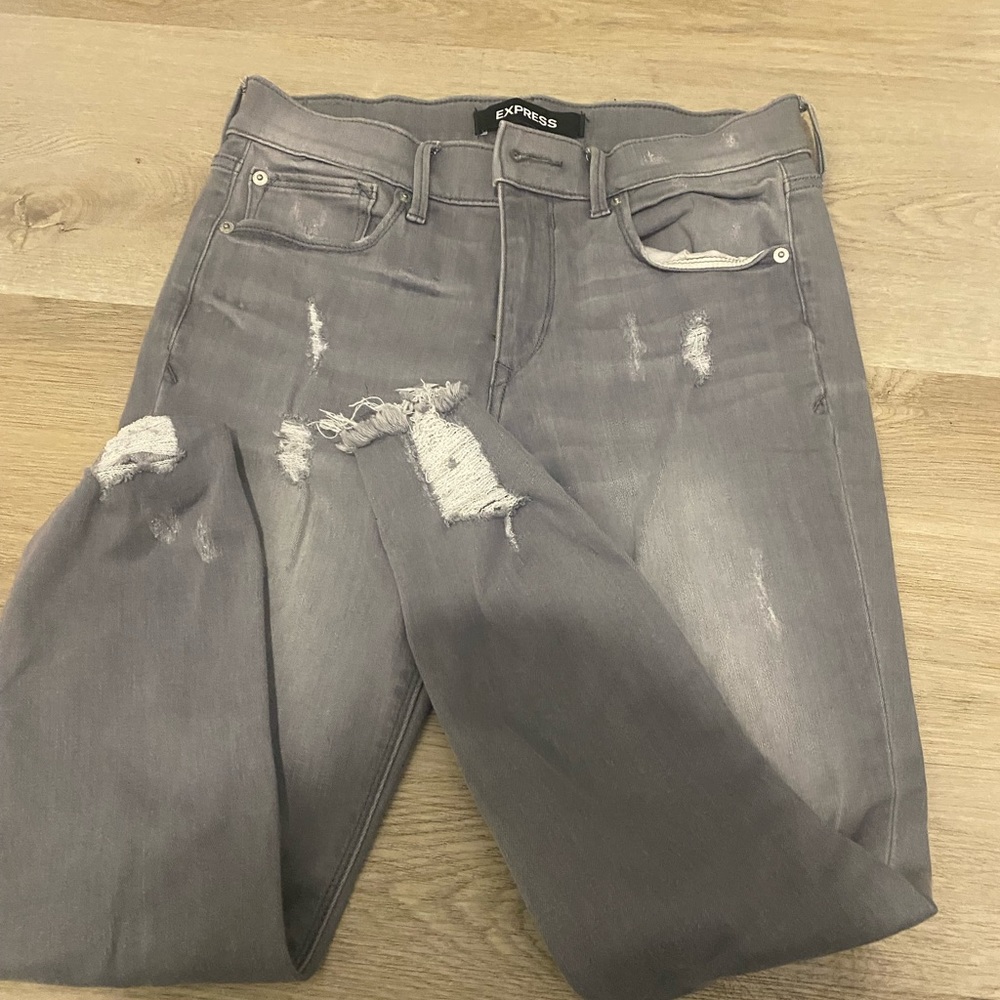 Ankle jeans mid-rise